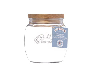 Universal Jar Acacia Wooden Lid 0.85L Kilner - KeansClaremorris