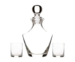 Selected 1Ltr Decanter & 2 37cl Mixer Set - KeansClaremorris