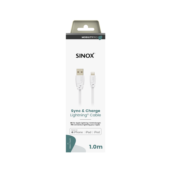 Sx Pro Lightning Cable Mfi 1 M White