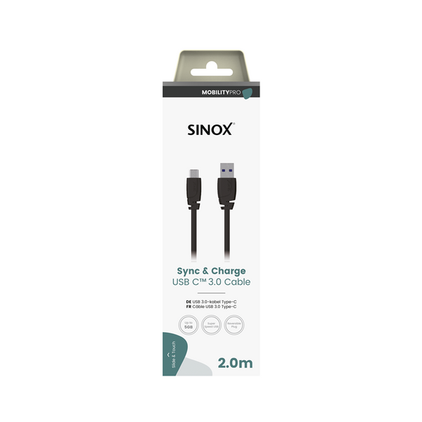 Sx Usb-C - Usb-A 3.0 2.0 M Black