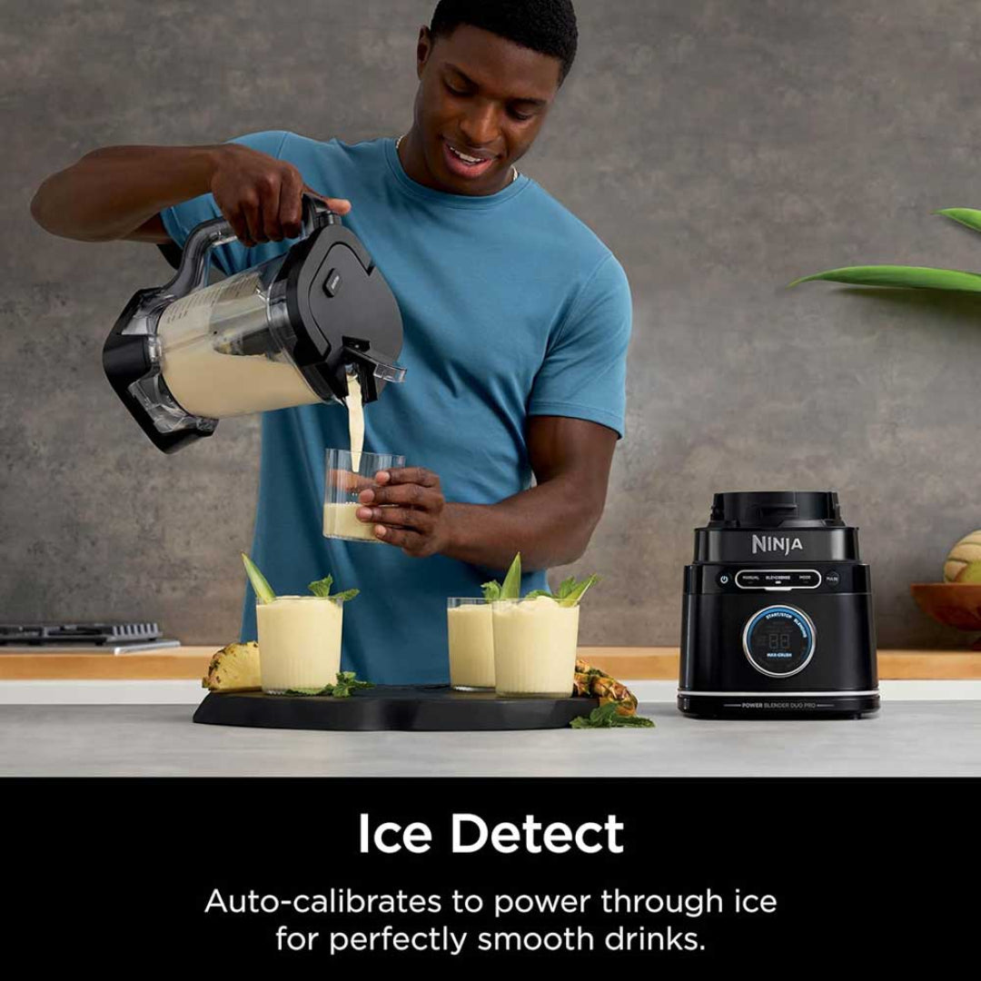 Ninja Detect Duo Power Blender Pro + Single Serve with BlendSense Technology | TB301UK