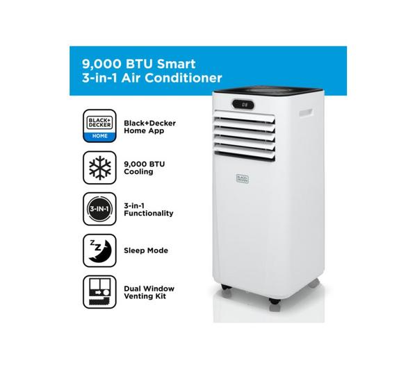 Black + Decker Smart Air Conditioner & Dehumidifier | BXAC40025GB - KeansClaremorris