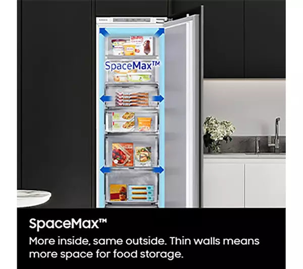 SAMSUNG Series 5 SpaceMax RB33B610EWW/EU 70/30 Fridge Freezer – White - KeansClaremorris