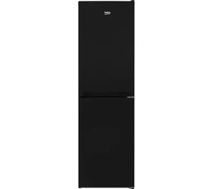 Beko Fridge Freezer 55cm Black ( E Energy) Reversible Door LED Lighting