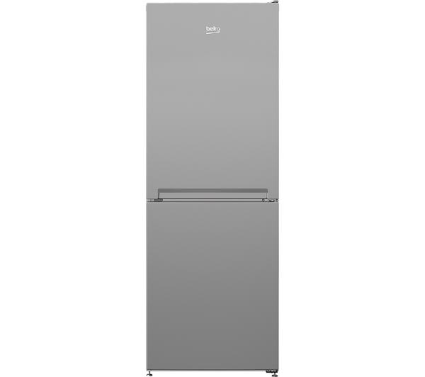 Beko Fridge Freezer 55cm Frost Free Silver  (E Energy ) LED Lighting