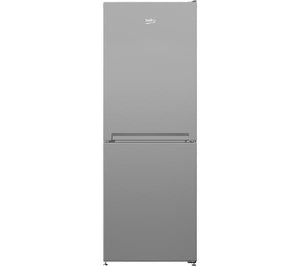 Beko Fridge Freezer 55cm Frost Free Silver  (E Energy ) LED Lighting