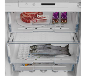 BEKO BSF4682 Integrated Undercounter Freezer - Fixed Hinge