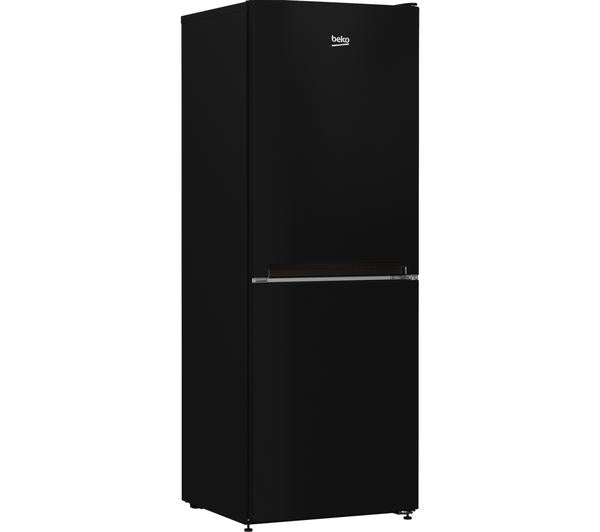 Beko Fridge Freezer 55cm Frost Free Black (E Energy ) LED Lighting