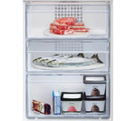 Load image into Gallery viewer, Beko Fridge Freezer 55cm Frost Free Black (E Energy ) LED Lighting
