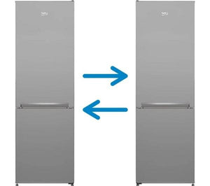 Beko Tall Larder Fridge Silver Freestanding 55cm W 146cm H 60cm D (E Energy)