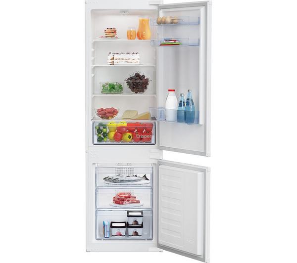 Beko Frost Free Fully Integrated Frdige Freezer 178cm (E Energy) 70/30 Led Lighting