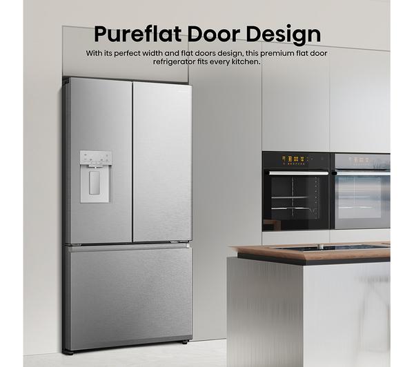 HISENSE PureFlat RF815N4SESE Smart Fridge Freezer - Stainless Steel