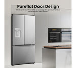 Load image into Gallery viewer, HISENSE PureFlat RF815N4SESE Smart Fridge Freezer - Stainless Steel
