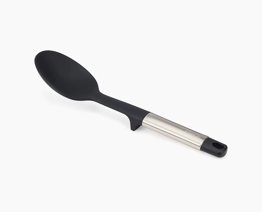 JJ Elevate Silicone Solid Spoon S/Steel