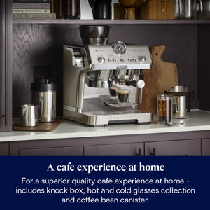 Delonghi La Specialista Opera Bean to cup Coffee Machine with HomeCafe Kit - Stainless Steel | EC9555.M