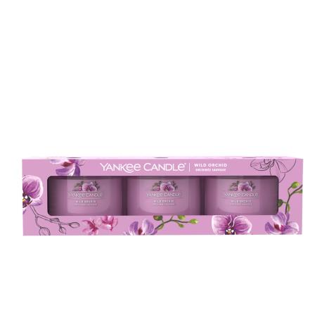 Yankee Candle 3 pack filled votive wild orchid - KeansClaremorris