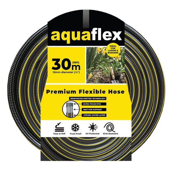 Aquaflex Premium 30m Three Layer Hose (98ft) - KeansClaremorris