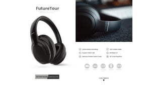 Hi Future Tour Anc Bt V5.2 40 Hr Headphones