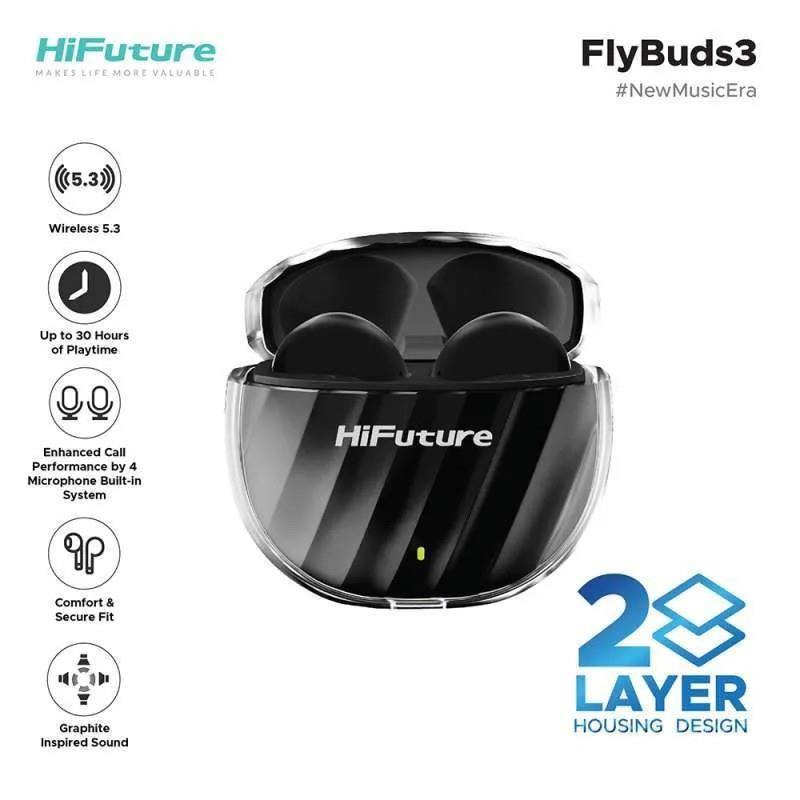 Hi Future Flybuds3 Tws Bt V5.3 Earpods Black