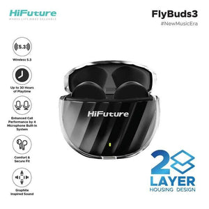 Hi Future Flybuds3 Tws Bt V5.3 Earpods Black