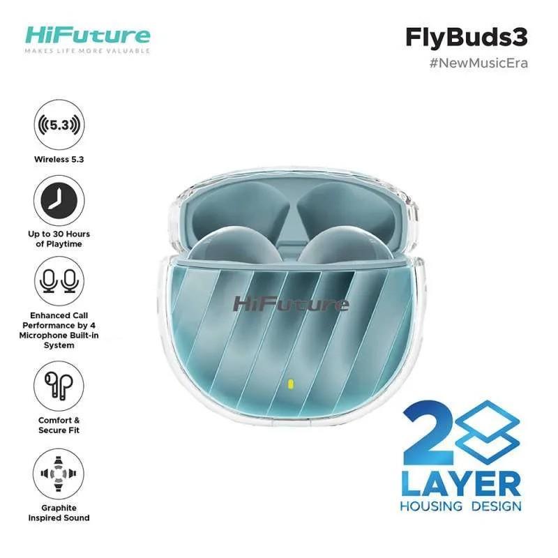 Hi Future Flybuds3 Tws Bt V5.3 Earpods Blue