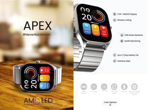 Hi Future apex Smart Watch Silver