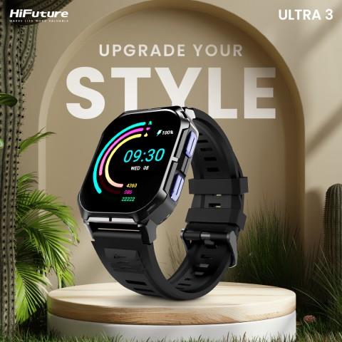 Hi Future Ultra3 Smart Watch Black