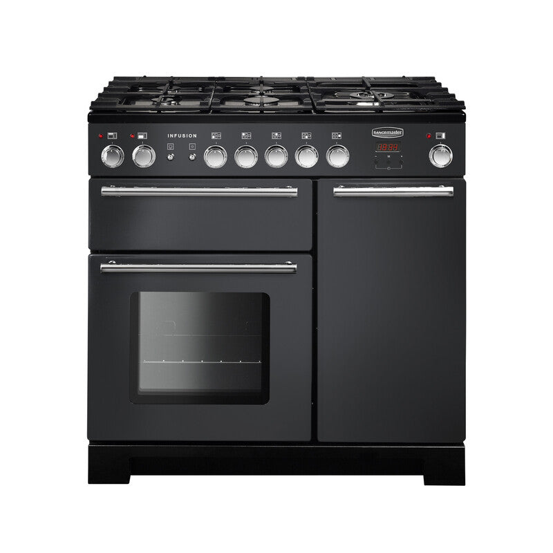 Rangemaster Infusion 90CM Dual Fuel Range Cooker - KeansClaremorris