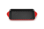 Load image into Gallery viewer, Le Creuset Traditional Rectangular Grill 32cm Cerise
