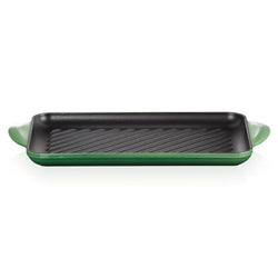 Le Creuset Cast Iron Rectangular Grill 32cm Bamboo