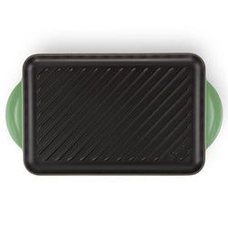 Le Creuset Cast Iron Rectangular Grill 32cm Bamboo