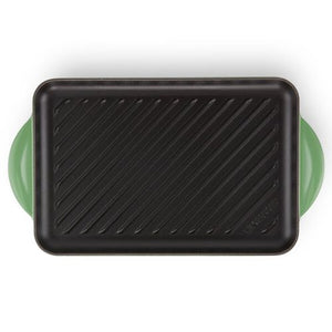 Le Creuset Cast Iron Rectangular Grill 32cm Bamboo