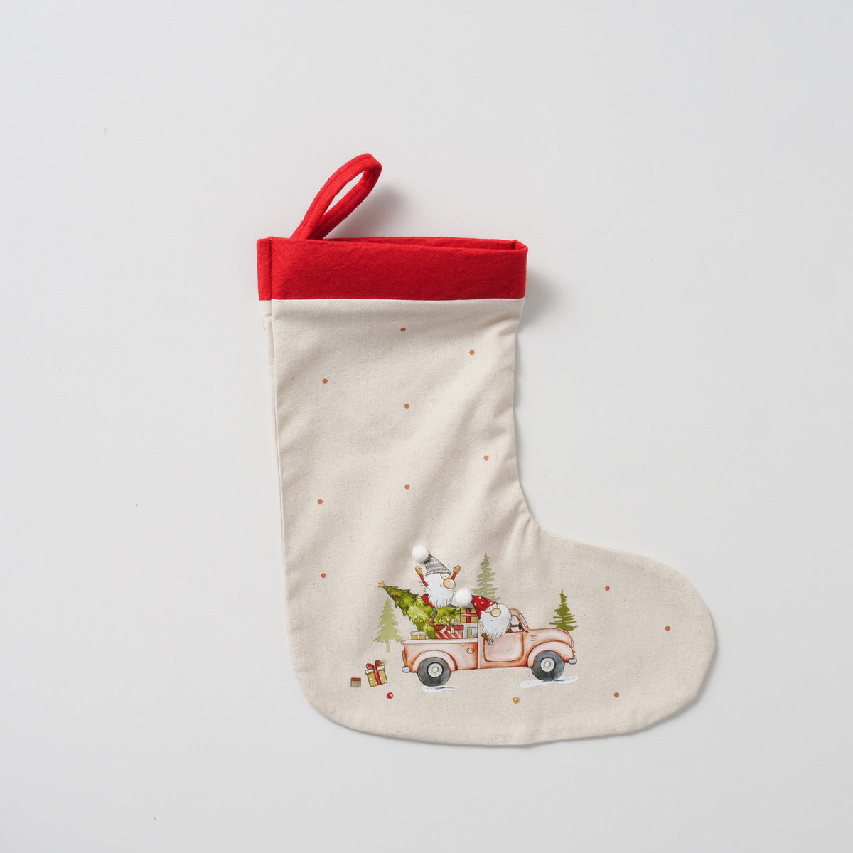 Christmas stocking Carrie, 2 ass., Sock, H 35 cm