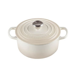 Le Creuset Signature Meringue Cast Iron 24cm Round Casserole