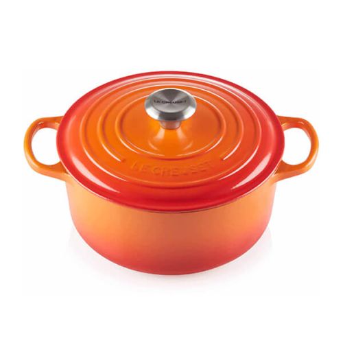 Le Creuset Signature Volcanic Cast Iron 28cm Round Casserole