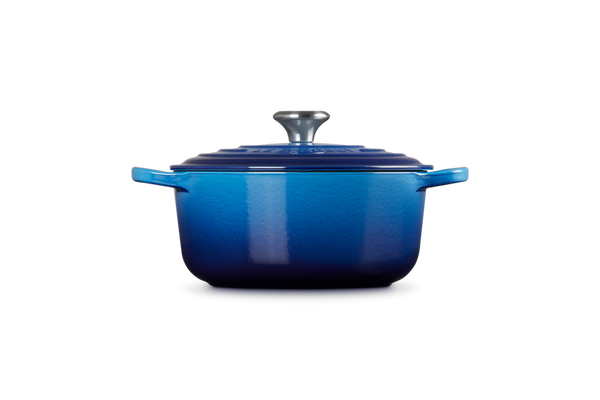 Le Creuset Signature Round Casserole 28cm Azure Blue