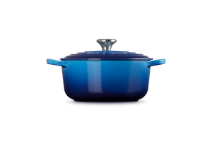 Le Creuset Signature Round Casserole 28cm Azure Blue