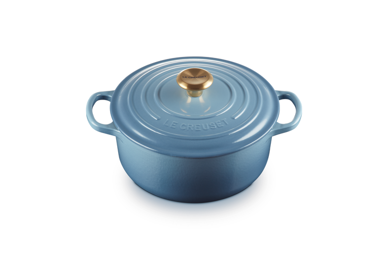 Le Creuset Signature Round Casserole 28cm Chambray