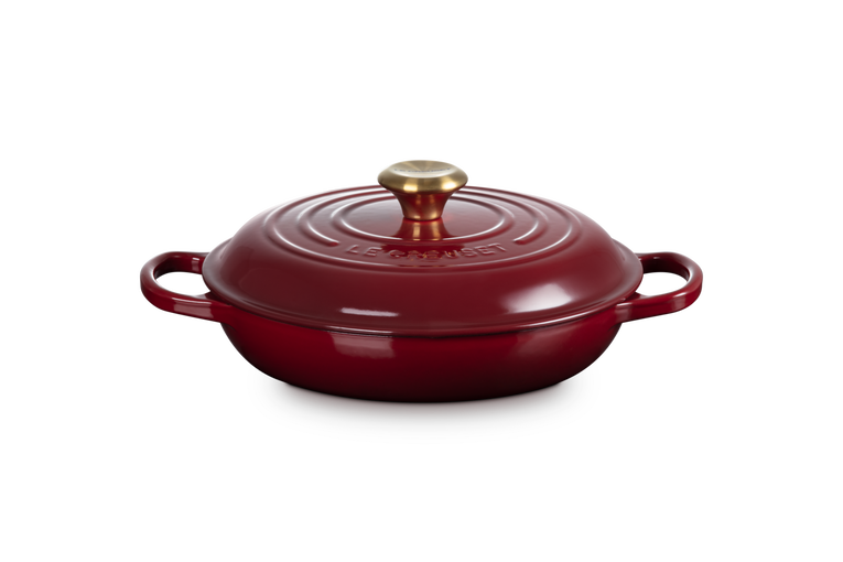 Le Creuset Shallow Casserole 26cm Garnet