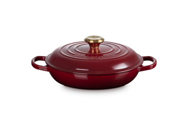 Le Creuset Shallow Casserole 26cm Garnet