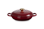 Load image into Gallery viewer, Le Creuset Shallow Casserole 26cm Garnet
