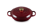 Load image into Gallery viewer, Le Creuset Shallow Casserole 26cm Garnet
