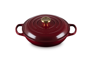 Le Creuset Shallow Casserole 26cm Garnet