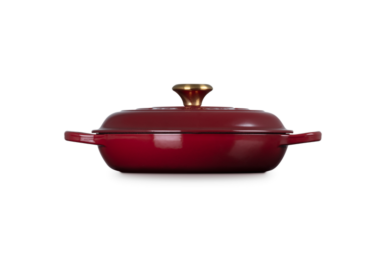 Le Creuset Shallow Casserole 26cm Garnet