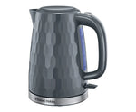 Load image into Gallery viewer, Russell Hobbs 1.7l Honeycomb Kettle - Grey | 26053
