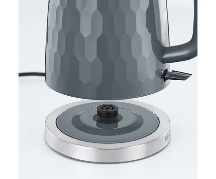 Russell Hobbs 1.7l Honeycomb Kettle - Grey | 26053