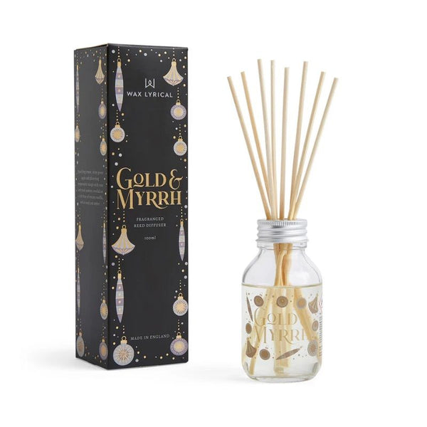 Wax Lyrical Gold Myrrh 100ml Reed Diffuser