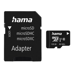 Hama Micro sd card hc 128 Gb Class 10 Uhs-I