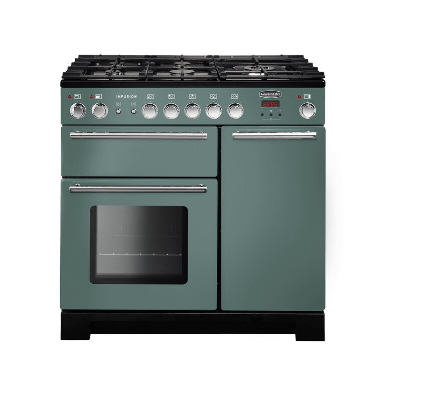 Rangemaster Infusion 90CM Dual Fuel Range Cooker - KeansClaremorris