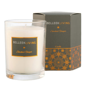 Belleek Living Smoked Ginger Candle